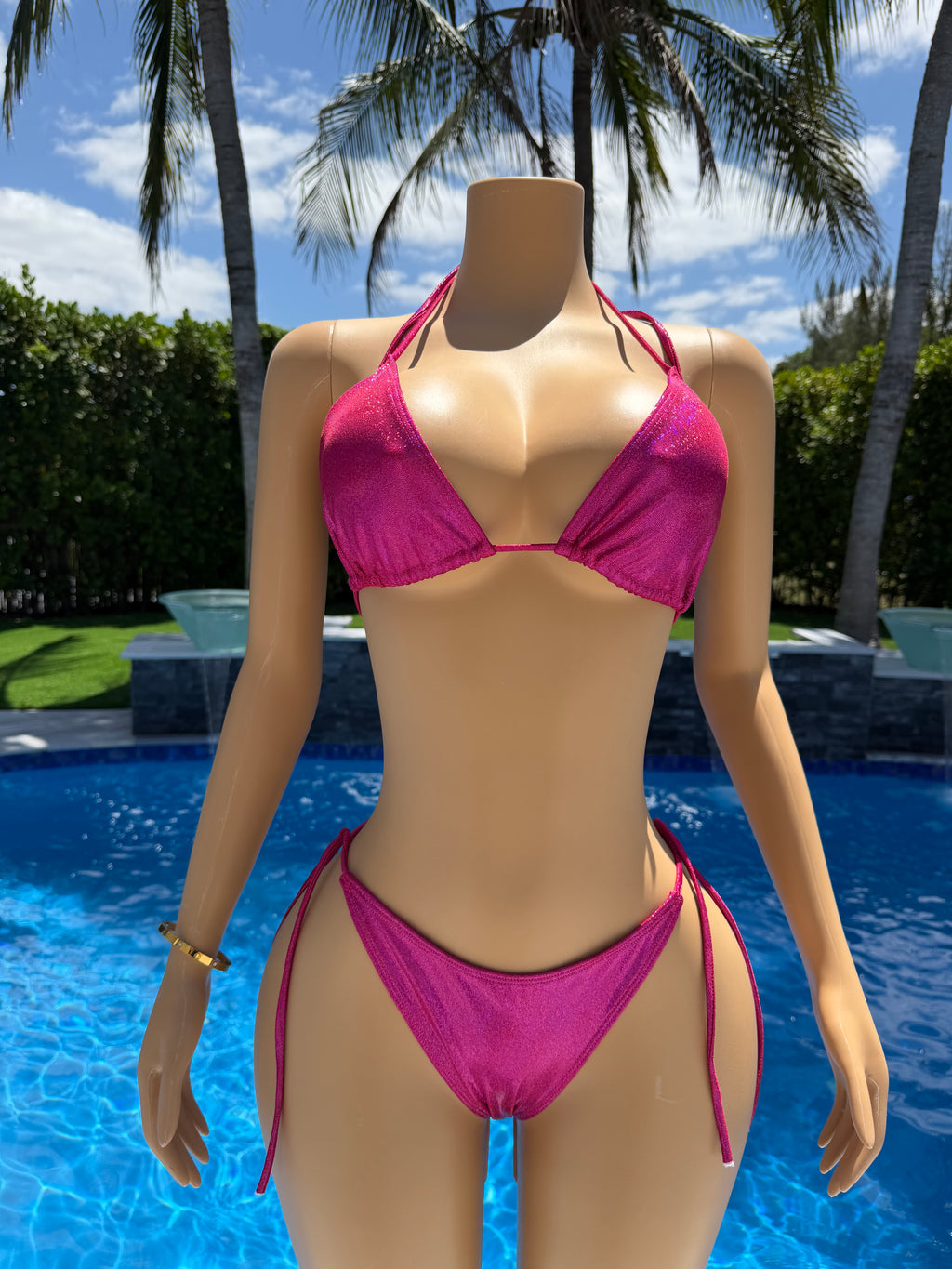 Raspberry Cheeky (tie side)